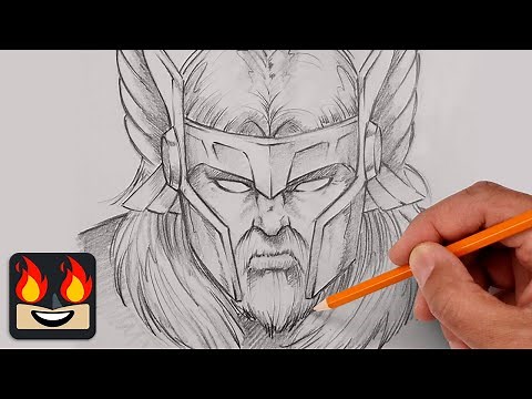 How To Draw Thor | Marvel Rivals