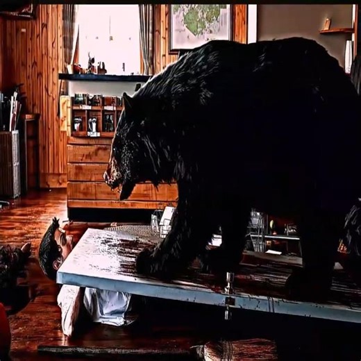 Cocaine Bear | Door Smash (Bear Breaks In)