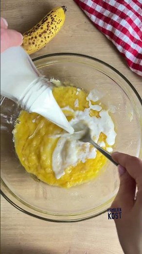 Bananenmuffins ohne Zucker - Familienkost Rezept #banane