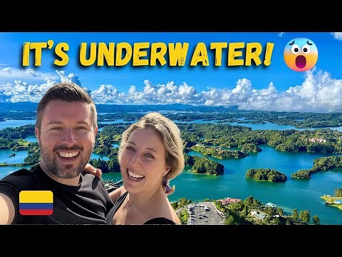 An UNDERWATER CITY In COLOMBIA - Guatape and El Peñol | How To See It In One Day!