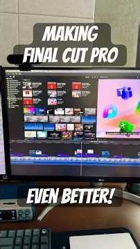 Making Final Cut Pro even better! #apple #tech #finalcutpro #contentcreator