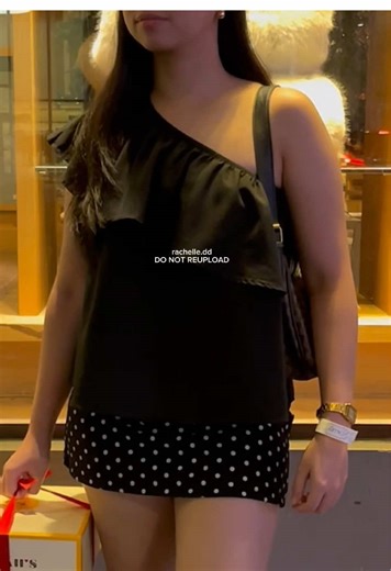 OOTD on a budget? YES GIRL! 💕 This look is giving classy comfy realness 😍 Polka dot skirt for that chic & Doll shoes na super comfy kahit whole day lakad! #fyp #polkadotskirt #polkadots #dollshoes #OOTD