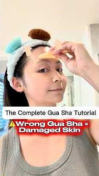 Wrong Gua Sha Can Ruin Your Skin | the complete Gua Sha tutorial ￼