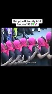 20K views · 668 reactions | Throwing it back to the 1998 Probate at Hampton University. Drop a  if you’re a 90s Pretty Girl. : @historicallyblacksince @gammatheta_akas . . . . . #aka1908 #pinkandgreen #ivybox | Ivy Storehouse | Facebook