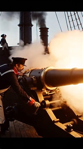 French Navy Gloire (Ironclad Frigate) Hotchkiss Revolving Cannon