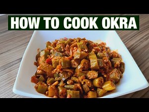 HOW TO COOK AFGHANI/PAKISTANI/INDIAN STYLE OKRA || SIMPLE AND EASY LADY FINGER RECIPE