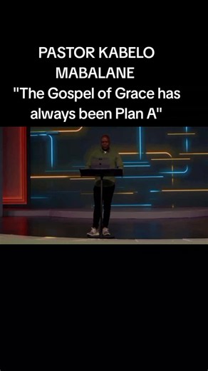 🎤 Ministering the Gospel: Kabelo Mabalane Grace was never God’s backup plan. Jesus was not an afterthought. Before the foundation of the world, God already had one plan — Christ. The cross was not God reacting to man’s failure. It was God revealing His love, mercy, and finished work through Jesus. That’s the Gospel✝️ #gospel #Grace #jesus #christiantiktok #christian