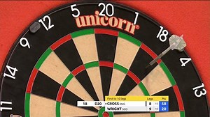 A crazy ending on the doubles but Peter Wright WINS! It's three wins from three as he tops Group B and flies into the Semi-Finals | Professional Darts Corporation