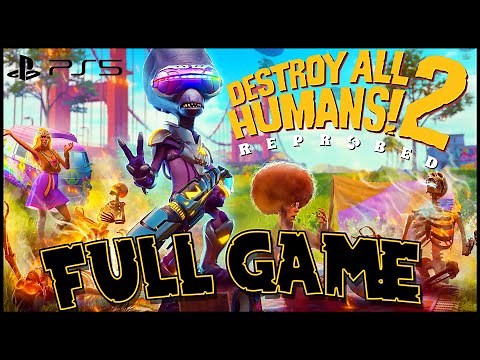 Destroy All Humans! 2 Reprobed FULL GAME Longplay (PS5) No Commentary