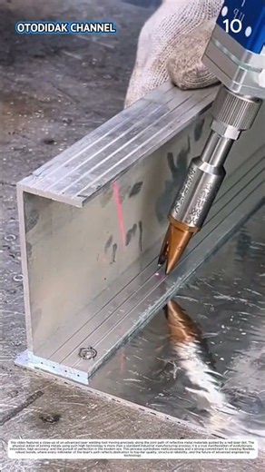 Laser Welding: How the Red Light Tool Transforms Metal Profiles into Flawless Joints