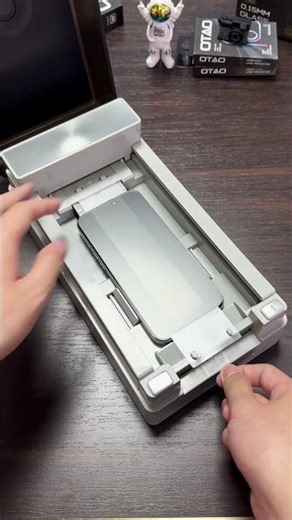 The automatic screen protector machine, hassle-free and labor-saving#otao#screenprotector#iphone