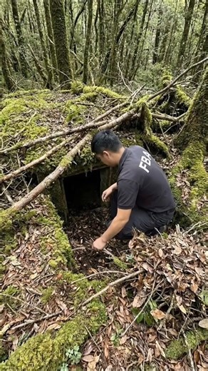 I Built a Hidden Underground Survival Bunker | Full Timelapse Build #shorts #SurvivalBunker#building