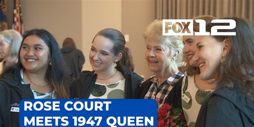 Portland Rose Festival: 2023 Rose Court meets 1947 queen