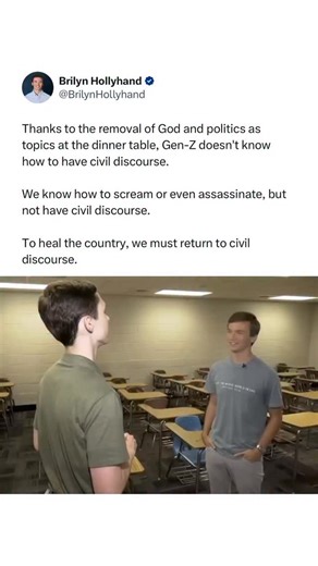 6K reactions · 218 comments | To heal the country, we must return to civil discourse. Follow @brilynhollyhand for more. | Brilyn Hollyhand | Facebook