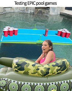 Testing best (and worst) pool float games | Loryn Powell