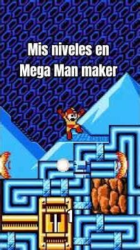 uno de mis niveles de Mega Man maker el link del nivel es https://megamanmaker.com/?level=588490