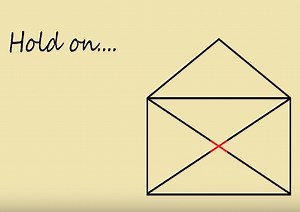 Can You Solve This One Lined Envelope Riddle?