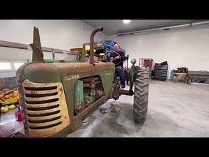 Starting Oliver Super 77 After Sitting 25 Years