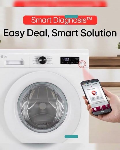 LG 7 Kg, 5 Star, Steam, Inverter Direct Drive Technology, 6 Motion DD, Fully-Automatic Front Load...