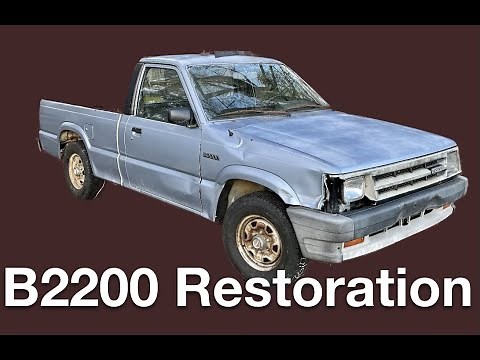 Installing new parts for the Mazda B2200