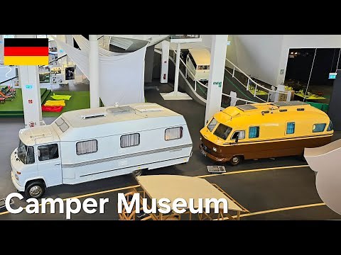 Visit to the Erwin Hymer camper and caravan museum in Bad Waldsee in Germany