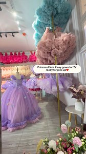 Princess Elora 7Y made to measure💜 Thank you maam Janelle for trusting us😊 #gown #princess #littleGown #flowergirl | 𝐏𝐫𝐢𝐧𝐜𝐞𝐬𝐬 𝐁𝐨𝐮𝐭𝐢𝐪𝐮𝐞