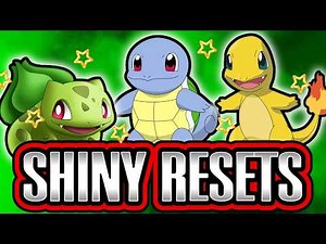 How to SOFT RESET for SHINY STARTERS in Pokemon FireRed and LeafGreen!