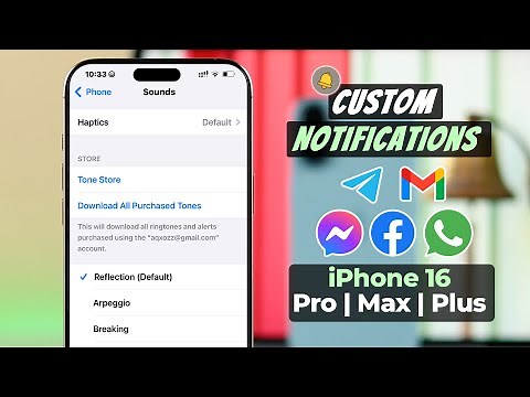 iPhone 16 Pro Max/Plus: How to Change Messages Notification Sound!