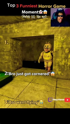Top 3 Funniest Horror Game Moments 💀 (BRO RAN INTO THE WORST ROOM 😭)