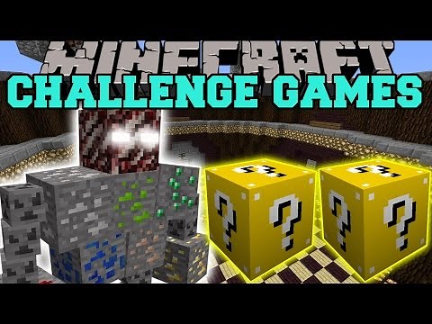 Minecraft: ORE BOSS CHALLENGE GAMES - Lucky Block Mod - Modded Mini-Game