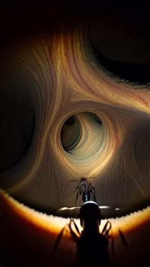 Inside an Ant Colony — Filmed by an Ant 🐜📸 #viral