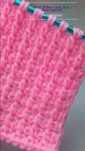 Tunisian Crochet Pattern