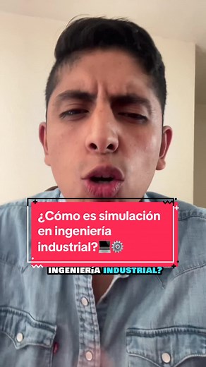 ¿Cómo es simulación en ingeniería industrial? #ingeniería #industrial #ingenieroindustrial #ingeniero #simulacion #ingenieriaindustrial #flexsim #promodel #arenasimulation