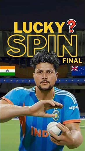 KULDEEP 🆚 FINN ALLEN 🔥 SPIN 🌀 LUCKY❓ IND VS NZ ⚔️ FINAL #shorts