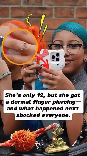 53K views · 445 reactions | She got a dermal finger piercing!!! #fyp #foryoupage #celebrity #usa #tiktok #fyp #northwest | Cars Facts | Facebook