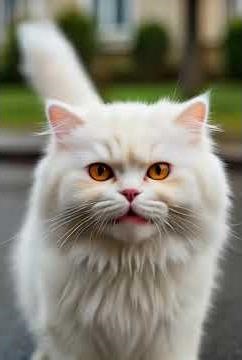 Meet Snowbell, the Persian Cat with a Heart of Gold #cat
