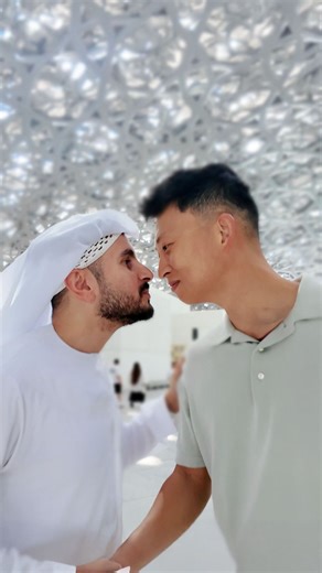 Torres Pit on Instagram: "I thought my Arab friend was joking 👀 去阿布扎比的原因…..👀 My journey in Abu Dhabi began with learning the traditional Arabic greeting, and it only got better from there. @louvreabudhabi @visitabudhabi @snowauh @jetcarsuae @ferrariworldyasisland @teamlab_phenomena @liwafest @liwavillage @publicartabudhabi #MamluksExhibition #InAbuDhabi"