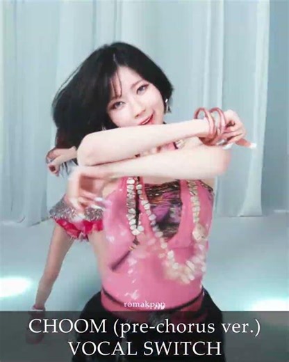 VOCAL SWITCH CHOOM (pre-chorus ver.) #babymonster #choom #edit #performancevideo