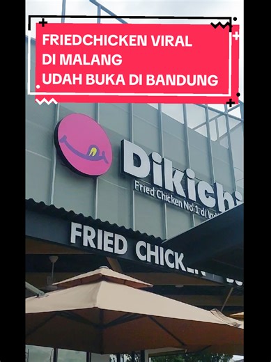DIkichi fried chicken sekarnag udah ada di Bandung✨️ #dikichi #kuliner #bandunghits