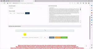 IMP整合药用植物组学数据库P10多序列比对页面