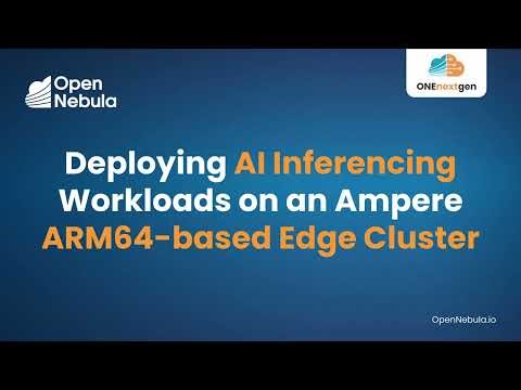 Deploying AI Inferencing Workloads on an Ampere ARM64-based Edge Cluster