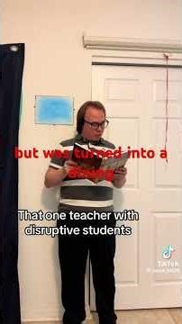 How teachers be acting like when their students misbehaving in class