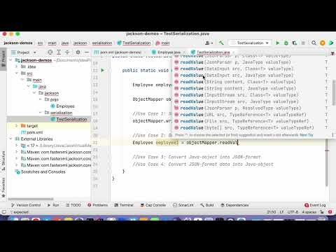 Part 4 | Jackson | Serialization | Deserialization | Object Mapping or Conversion