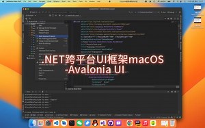.NET跨平台框架Avalonia UI - 在macOS上运行效果