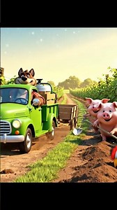 The Werewolf Farmer -🐺 THE WOLF - Farm Work Routine 😂#shorts