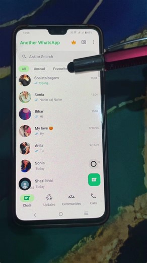 New android WhatsApp feature#for #tiktokviral #foryou