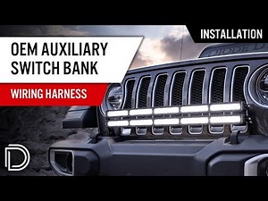 How to Install OEM Auxiliary Switch Bank Harness | Diode Dynamics