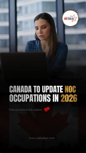 Ask Kubeir - Canadian Immigration Specialist | 🇨🇦 Canada is revising its NOC to better reflect how jobs are actually performed in today’s labour market. The final NOC 2026 version is... | Instagram