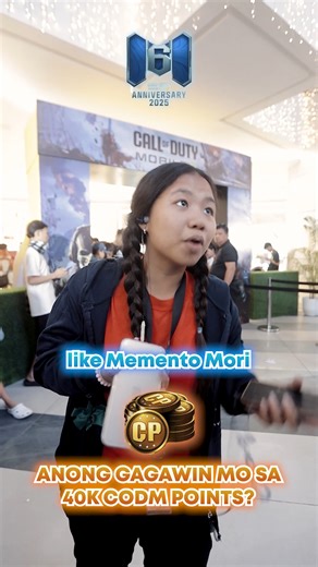 40K COD® Points What would you do with it? #GarenaCODM #codm6thanniversary | Garena Call of Duty Mobile