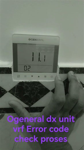 Ogeneral dx vrf Error code check proses